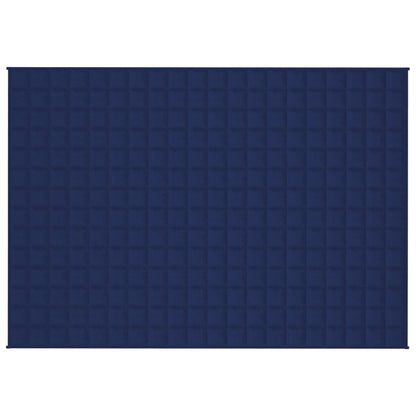 Coperta Ponderata Blu 140x200 cm 6 kg Tessuto - homemem39