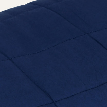 Coperta Ponderata Blu 137x200 cm 10 kg Tessuto - homemem39