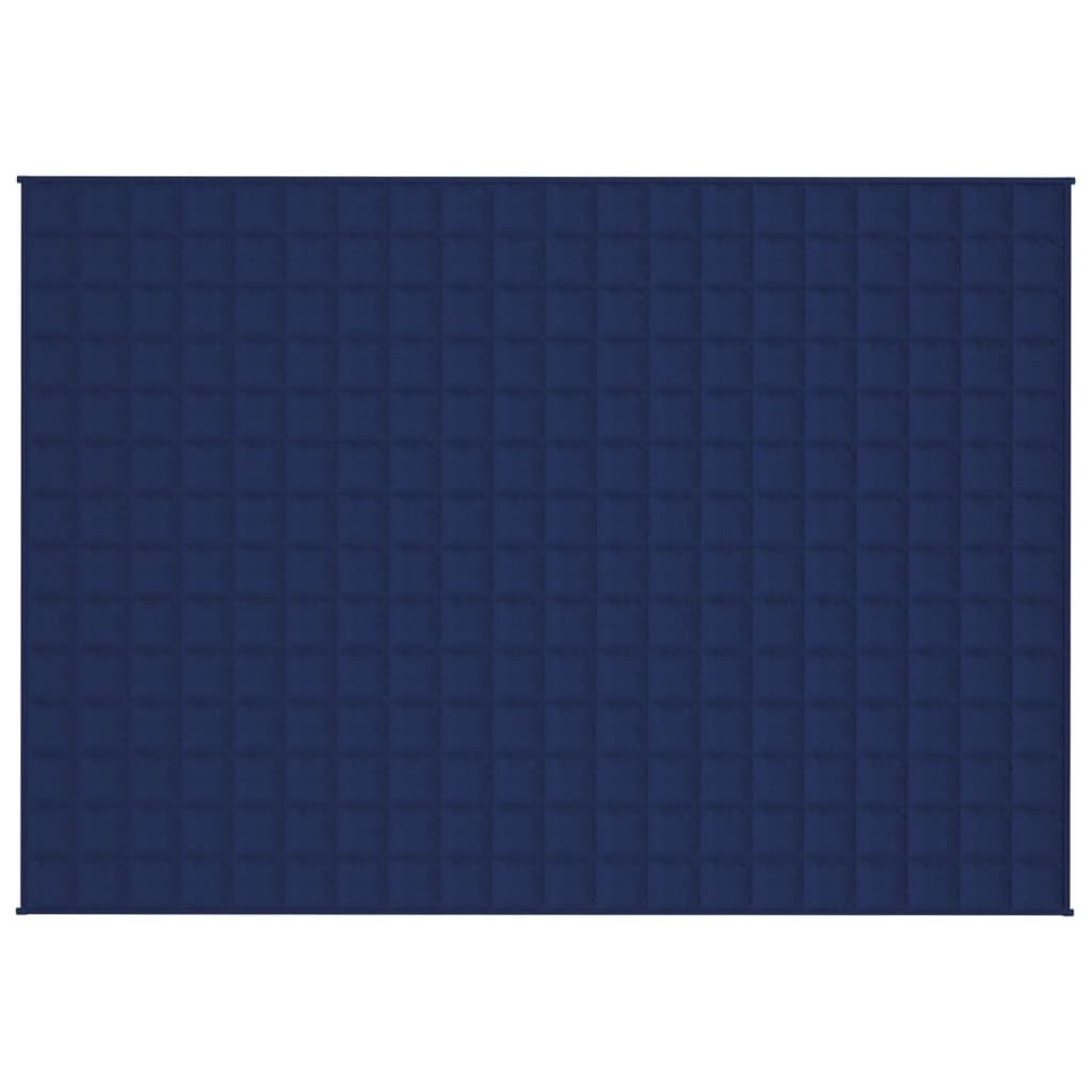 Coperta Ponderata Blu 140x200 cm 10 kg Tessuto - homemem39