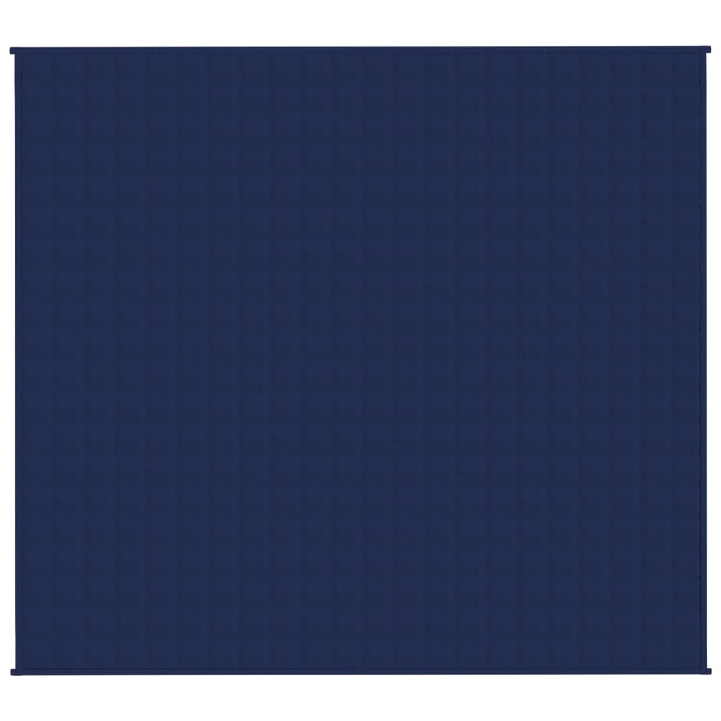 Coperta Ponderata Blu 200x230 cm 9 kg Tessuto - homemem39