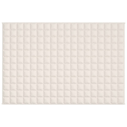 Coperta Ponderata Crema Chiaro 122x183 cm 5 kg Tessuto - homemem39