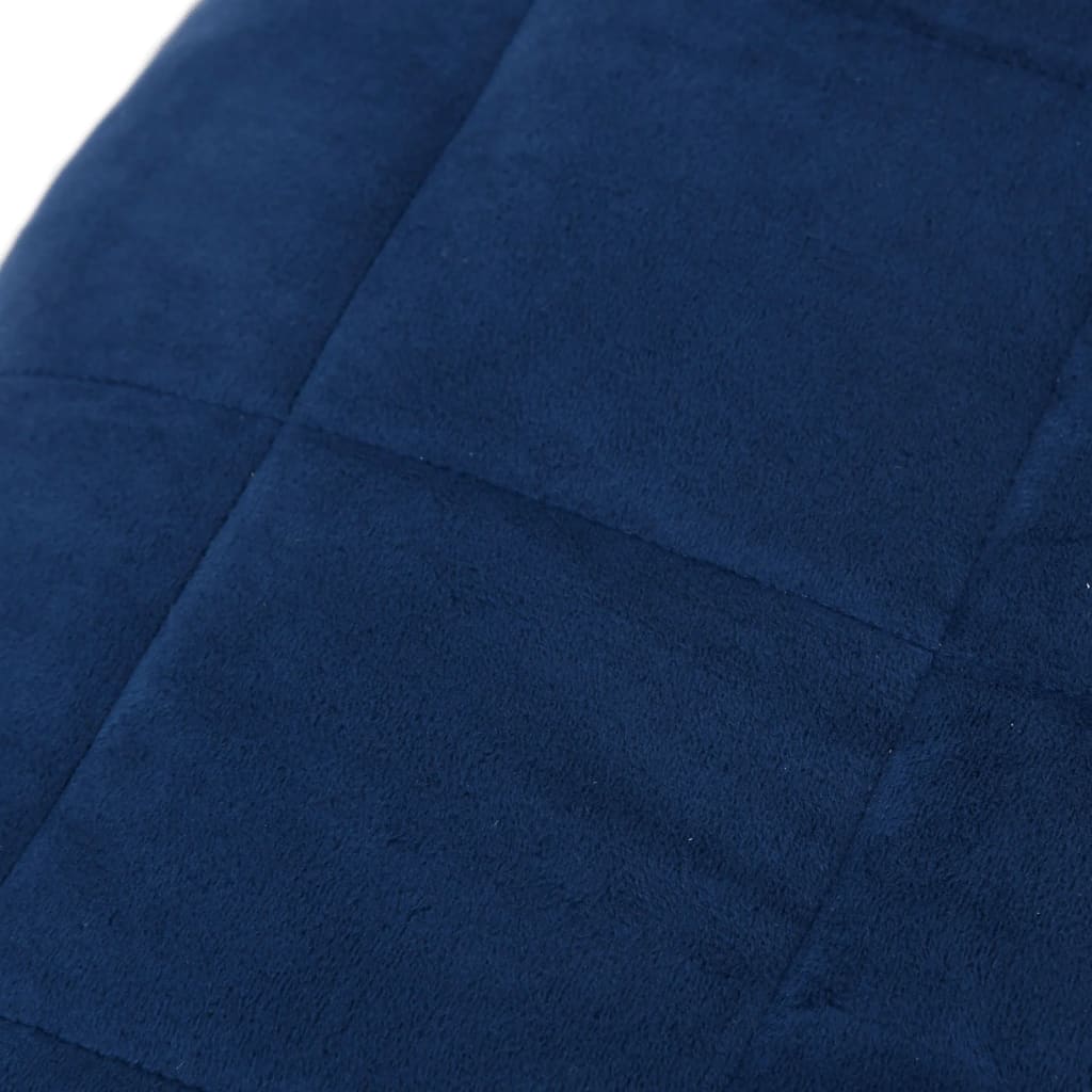 Coperta Ponderata Blu 122x183 cm 5 kg Tessuto - homemem39