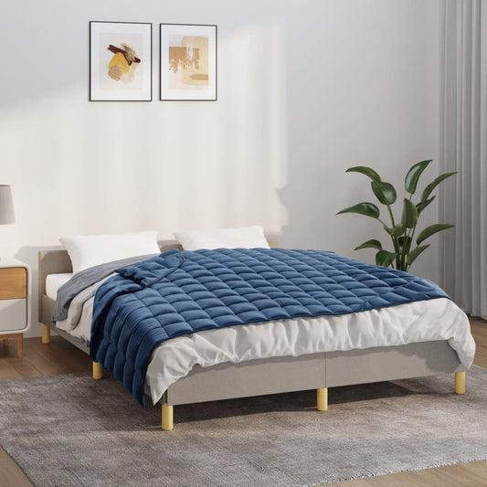 Coperta Ponderata Blu 122x183 cm 5 kg Tessuto - homemem39