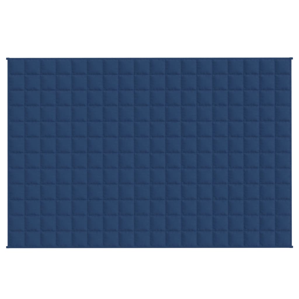 Coperta Ponderata Blu 137x200 cm 10 kg Tessuto - homemem39