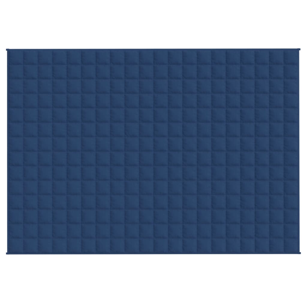 Coperta Ponderata Blu 137x200 cm 6 kg Tessuto - homemem39