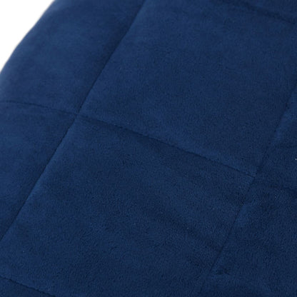 Coperta Ponderata Blu 137x200 cm 6 kg Tessuto - homemem39