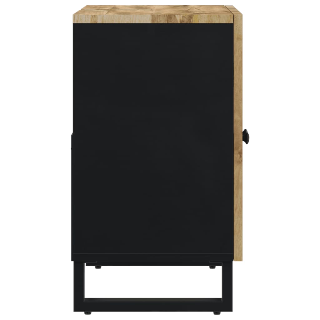 Mobile Lavabo 62x33x58cm Legno Massello Mango Legno Multistrato - homemem39