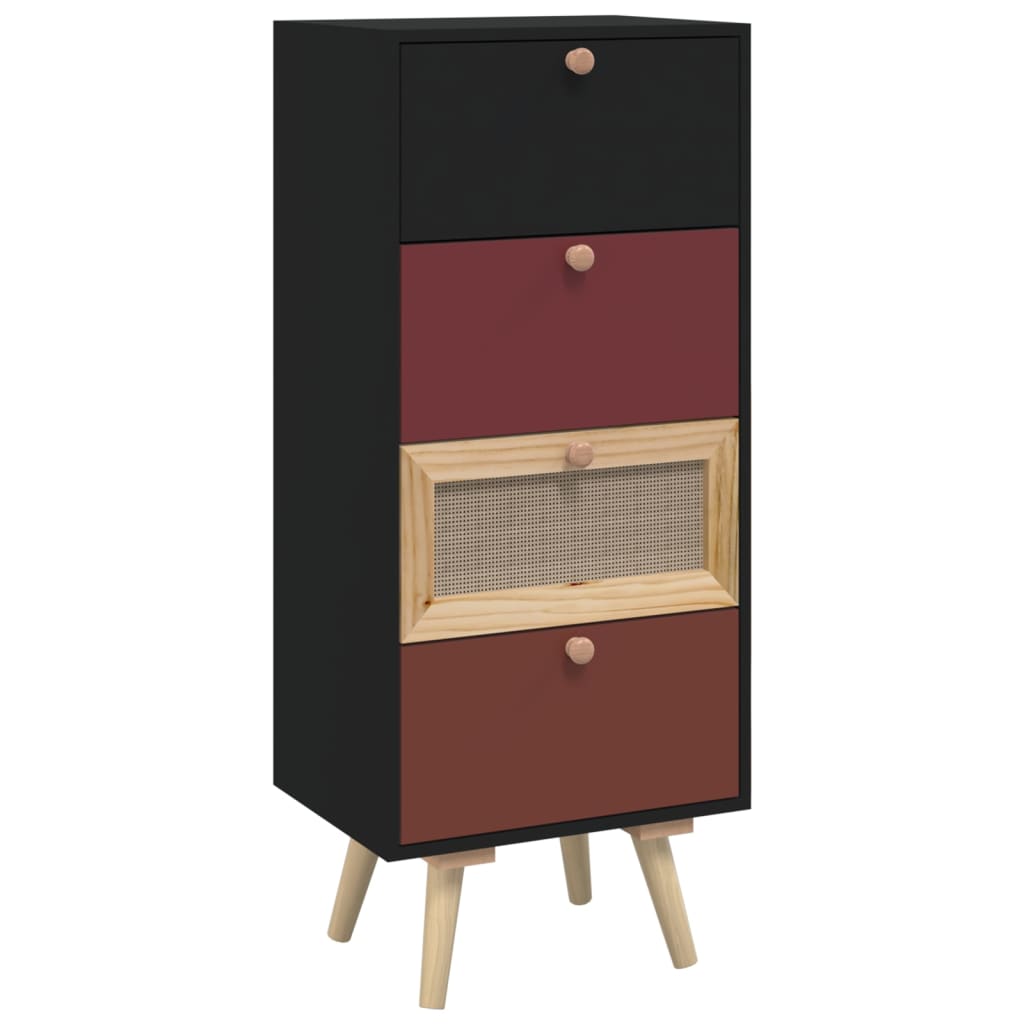 Credenza con Cassetti 40x30x95 cm in Legno Multistrato - homemem39