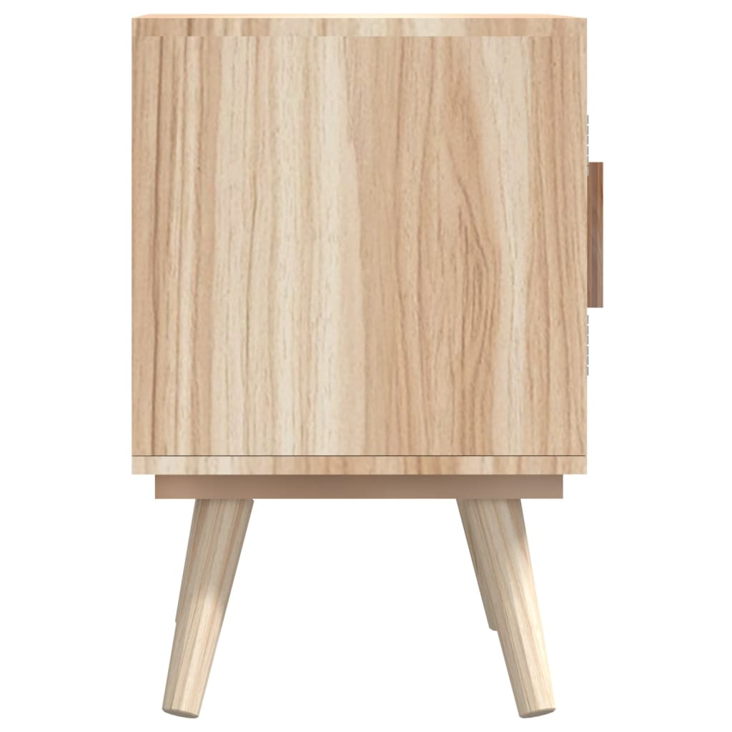 Mobile Porta TV con Ante 105x30x45 cm in Legno Multistrato - homemem39