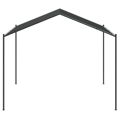 Tenda a Baldacchino Antracite 4x3 m in Acciaio e Tessuto - homemem39