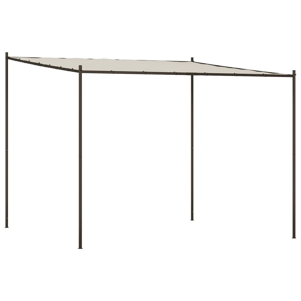 Gazebo Bianco 3x3 m 180 g/m² Tessuto e Acciaio - homemem39