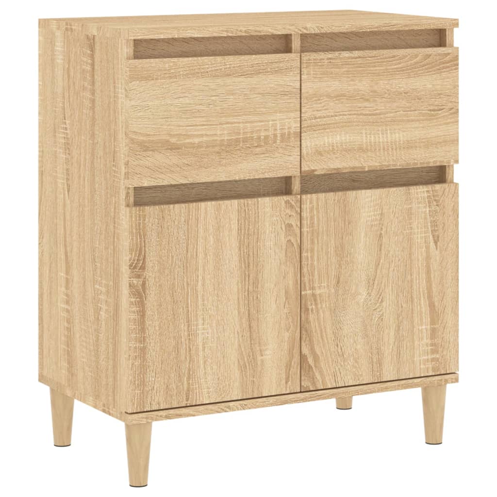 Credenza Rovere Sonoma 60x35x70 cm in Legno Multistrato - homemem39