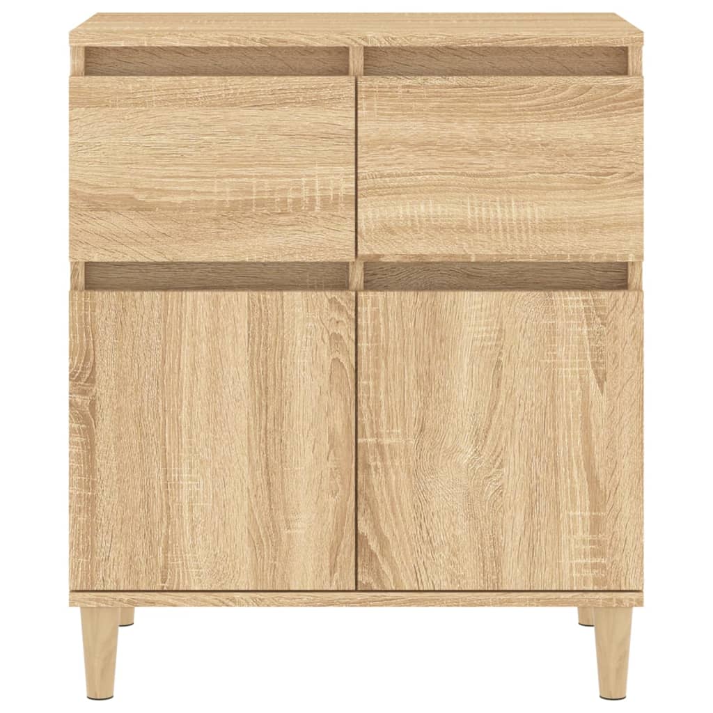 Credenza Rovere Sonoma 60x35x70 cm in Legno Multistrato - homemem39