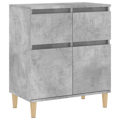 Credenza Grigio Cemento 60x35x70 cm in Legno Multistrato - homemem39