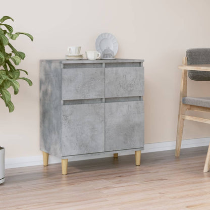 Credenza Grigio Cemento 60x35x70 cm in Legno Multistrato - homemem39