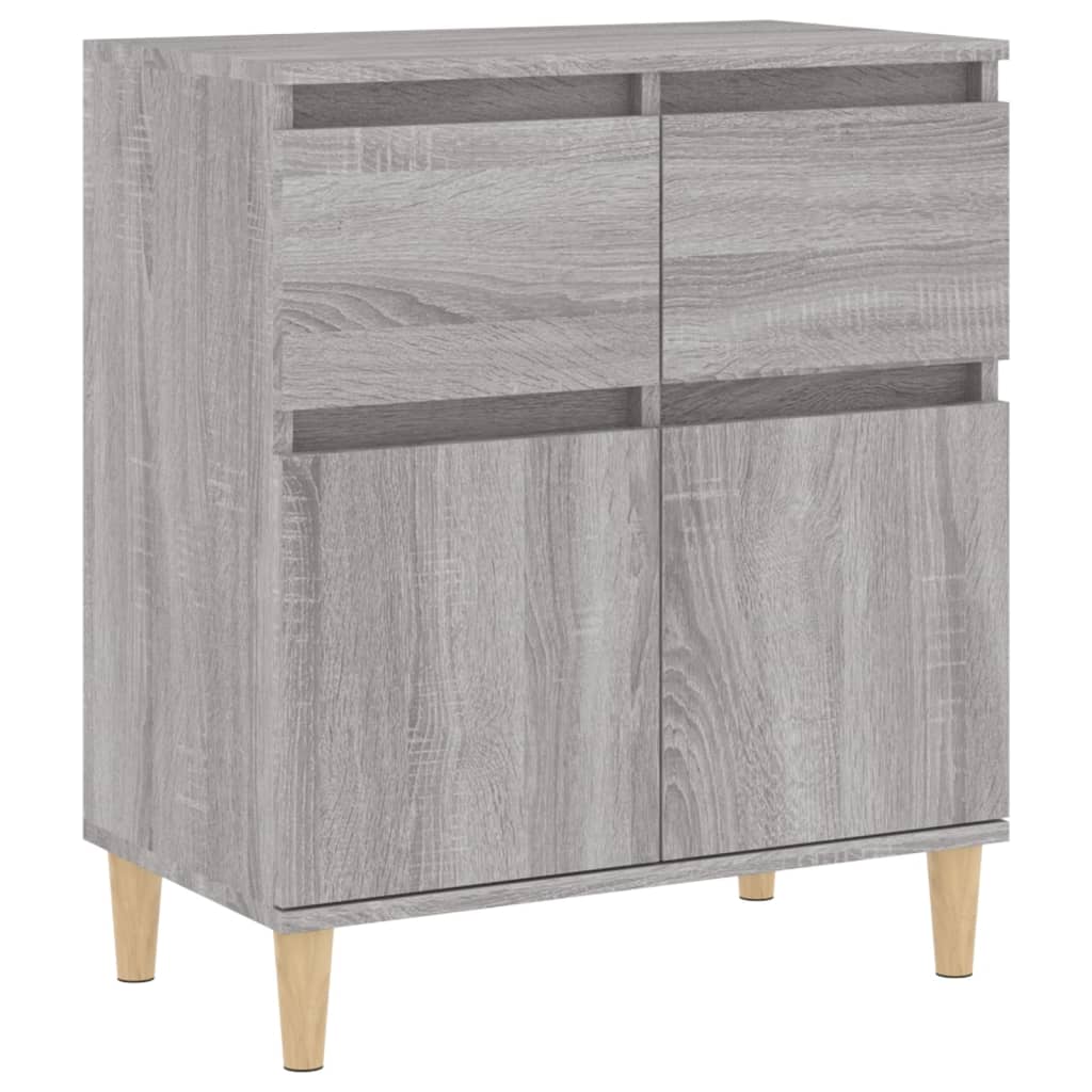 Credenza Grigio Sonoma 60x35x70 cm in Legno Multistrato - homemem39