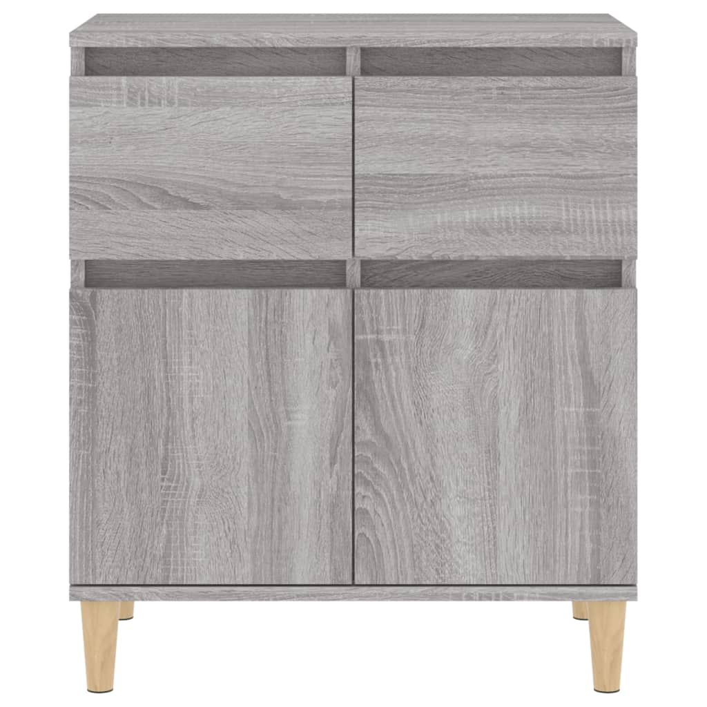 Credenza Grigio Sonoma 60x35x70 cm in Legno Multistrato - homemem39