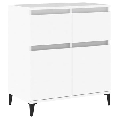 Credenza Bianca 60x35x70 cm in Legno Multistrato - homemem39