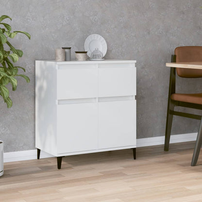 Credenza Bianca 60x35x70 cm in Legno Multistrato - homemem39