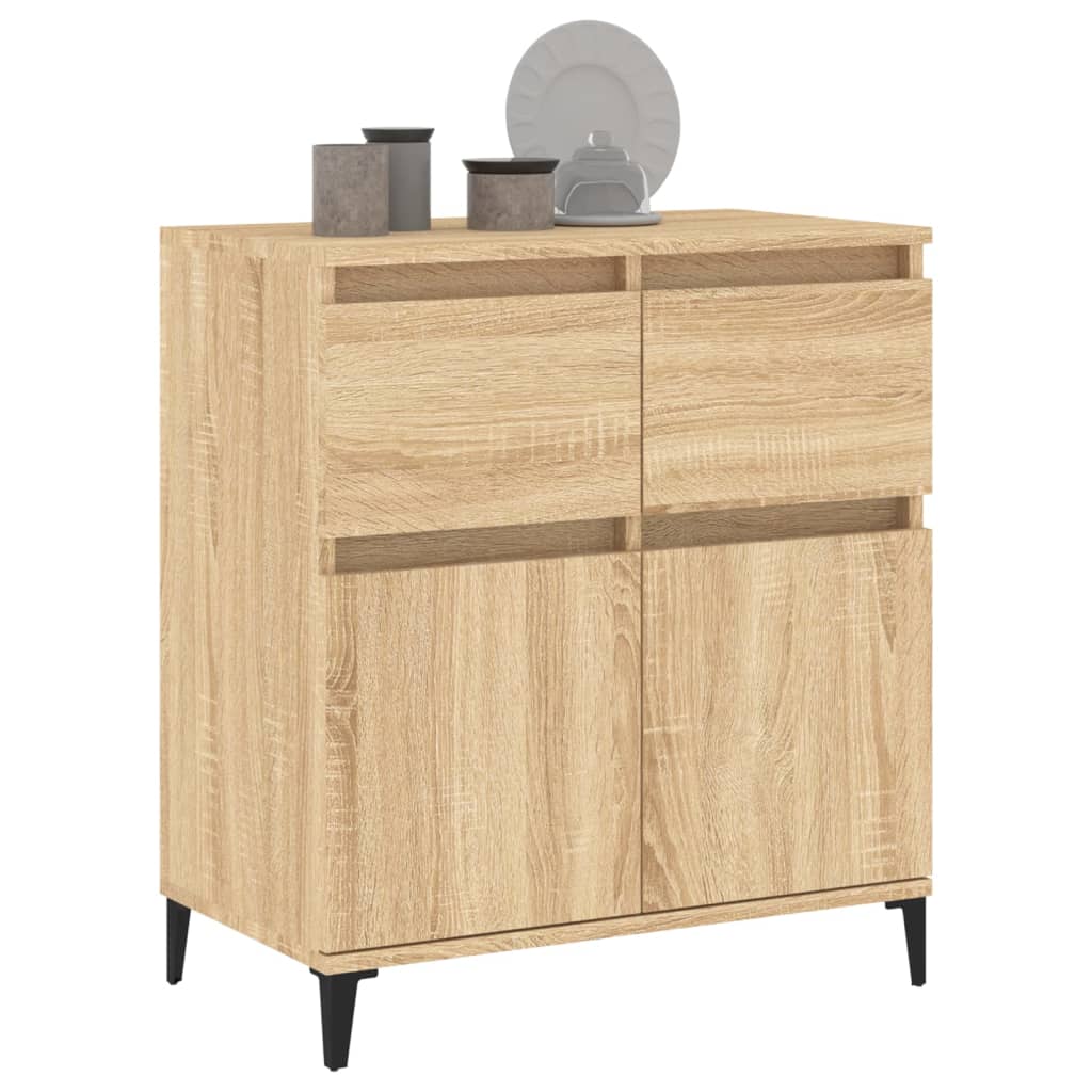 Credenza Rovere Sonoma 60x35x70 cm in Legno Multistrato - homemem39