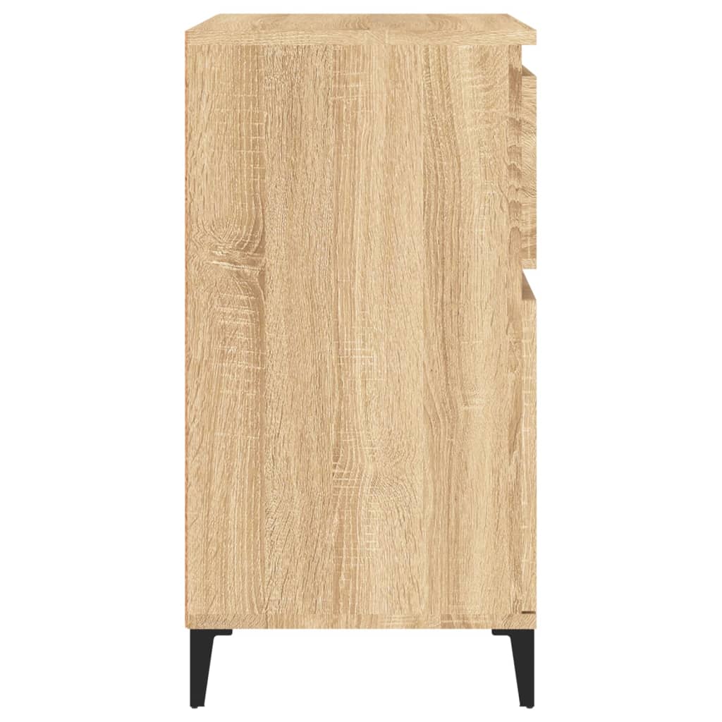 Credenza Rovere Sonoma 60x35x70 cm in Legno Multistrato - homemem39