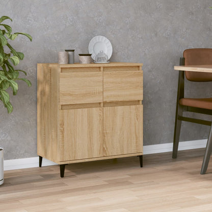 Credenza Rovere Sonoma 60x35x70 cm in Legno Multistrato - homemem39