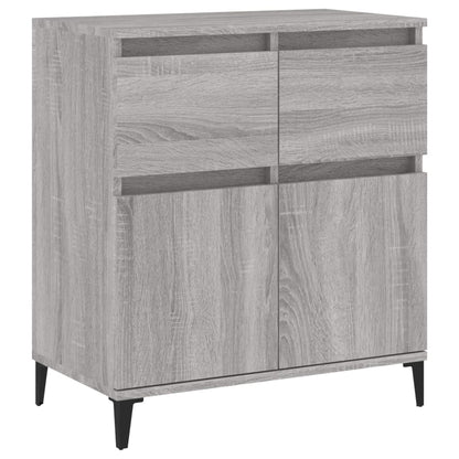 Credenza Grigio Sonoma 60x35x70 cm in Legno Multistrato - homemem39