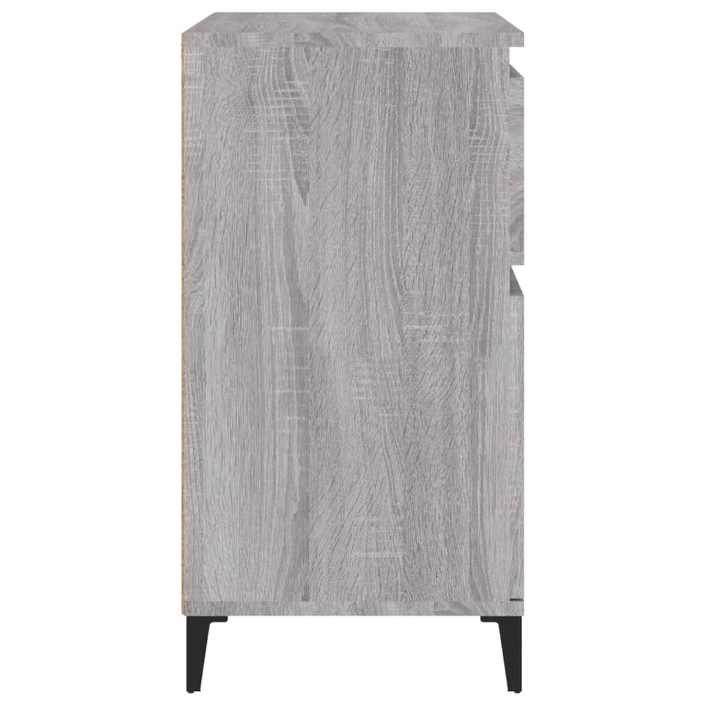 Credenza Grigio Sonoma 60x35x70 cm in Legno Multistrato - homemem39