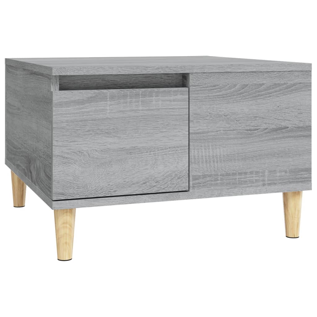 Tavolino Salotto Grigio Sonoma 55x55x36,5 cm Legno Multistrato - homemem39