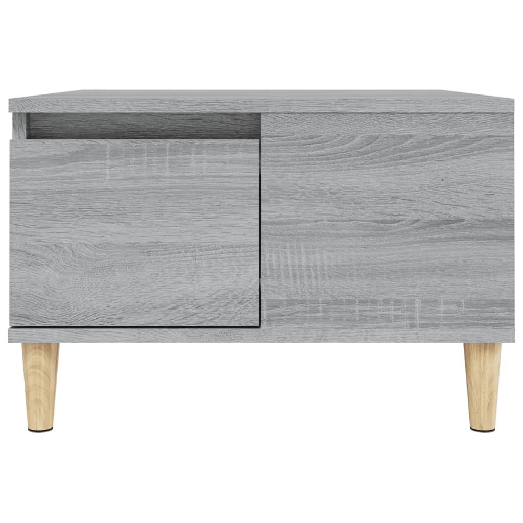 Tavolino Salotto Grigio Sonoma 55x55x36,5 cm Legno Multistrato - homemem39