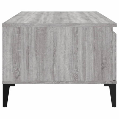 Tavolino Salotto Grigio Sonoma 90x50x36,5 cm Legno Multistrato - homemem39