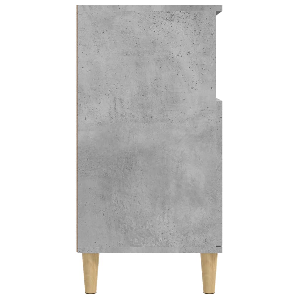 Credenza Grigio Cemento 60x35x70 cm in Legno Multistrato - homemem39