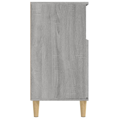 Credenza Grigio Sonoma 60x35x70 cm in Legno Multistrato - homemem39