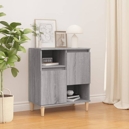 Credenza Grigio Sonoma 60x35x70 cm in Legno Multistrato - homemem39