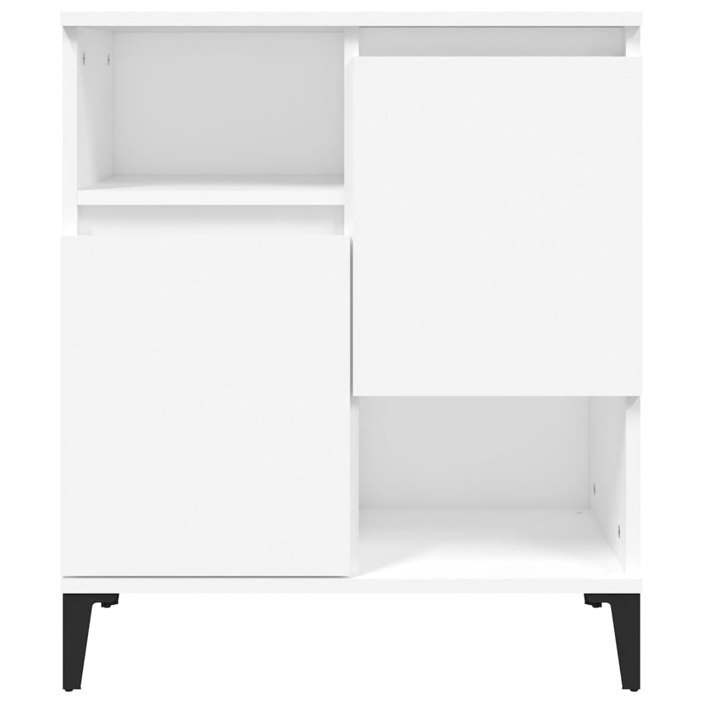 Credenza Bianca 60x35x70 cm in Legno Multistrato - homemem39