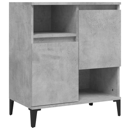 Credenza Grigio Cemento 60x35x70 cm in Legno Multistrato - homemem39