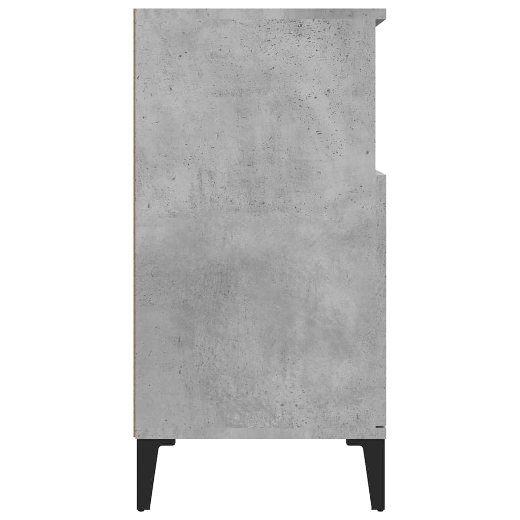 Credenza Grigio Cemento 60x35x70 cm in Legno Multistrato - homemem39