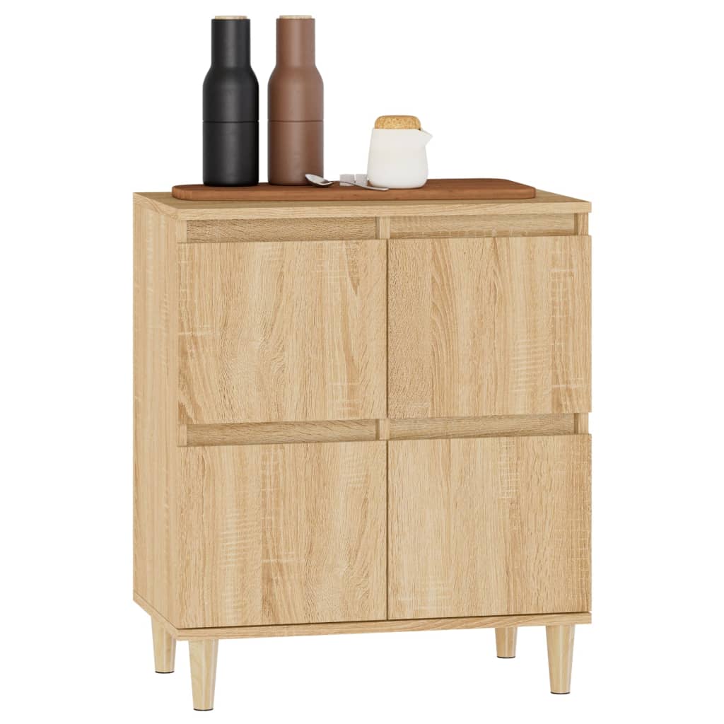 Credenza Rovere Sonoma 60x35x70 cm in Legno Multistrato - homemem39