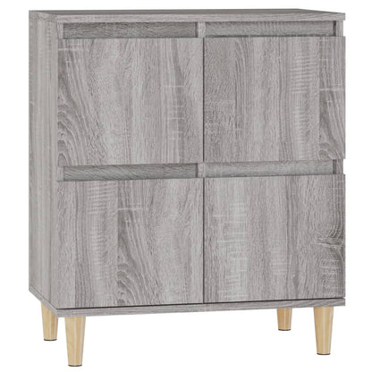 Credenza Grigio Sonoma 60x35x70 cm in Legno Multistrato - homemem39