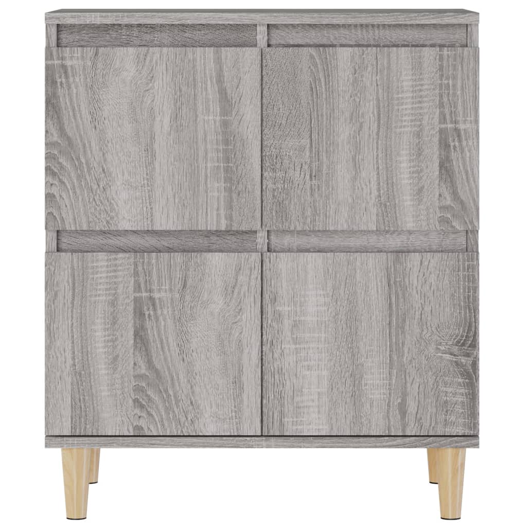 Credenza Grigio Sonoma 60x35x70 cm in Legno Multistrato - homemem39