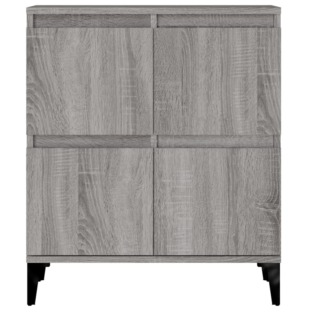 Credenza Grigio Sonoma 60x35x70 cm in Legno Multistrato - homemem39