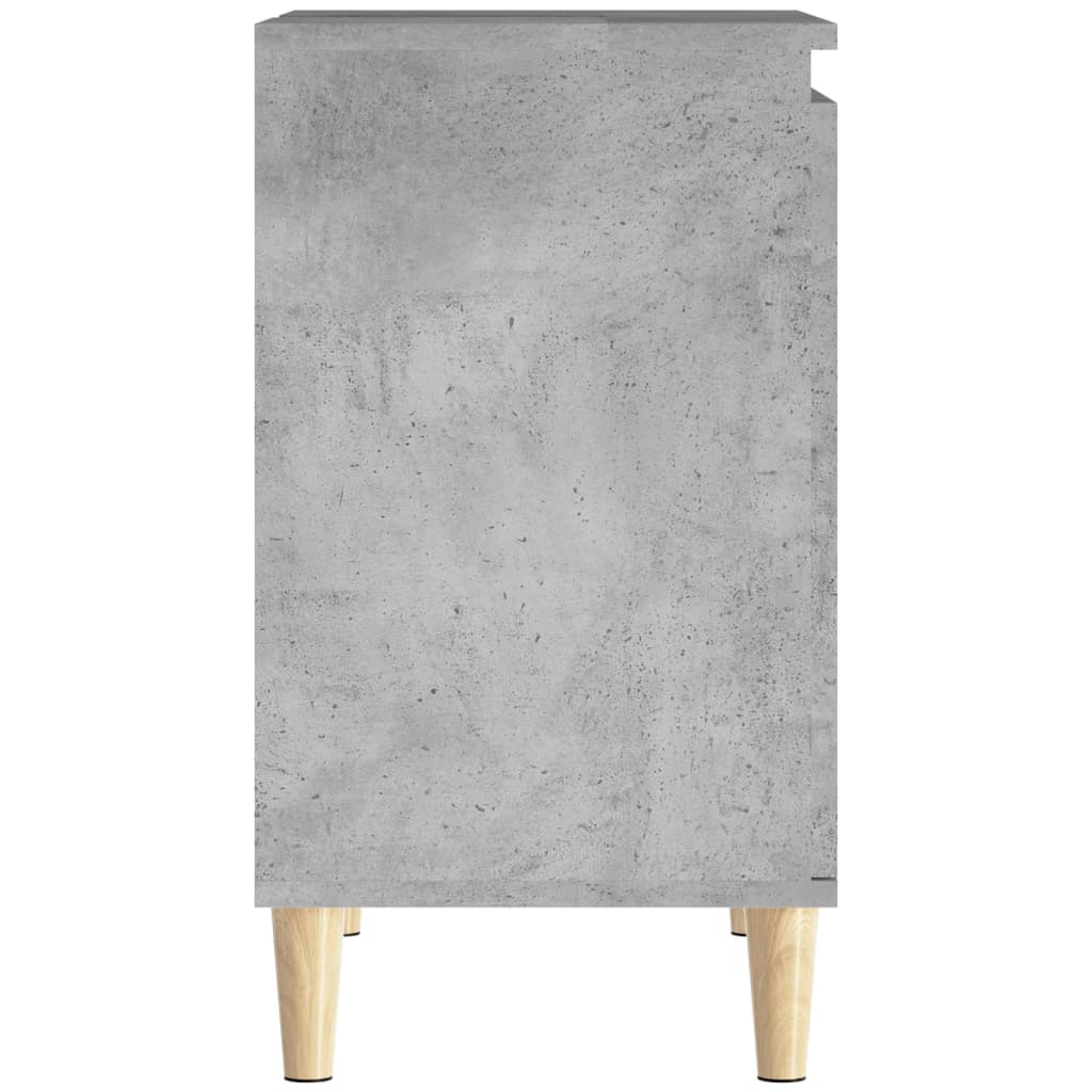 Mobile Lavabo Grigio Cemento 58x33x60 cm in Legno Multistrato - homemem39