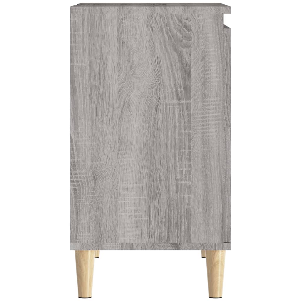 Mobile Lavabo Grigio Sonoma 58x33x60 cm in Legno Multistrato - homemem39