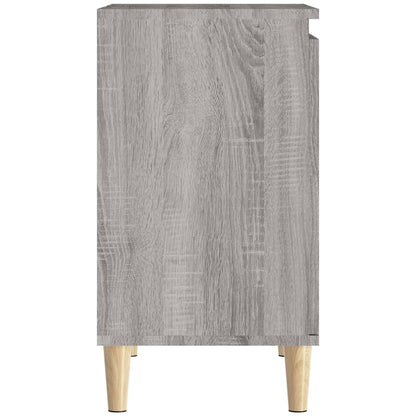 Mobile Lavabo Grigio Sonoma 58x33x60 cm in Legno Multistrato - homemem39