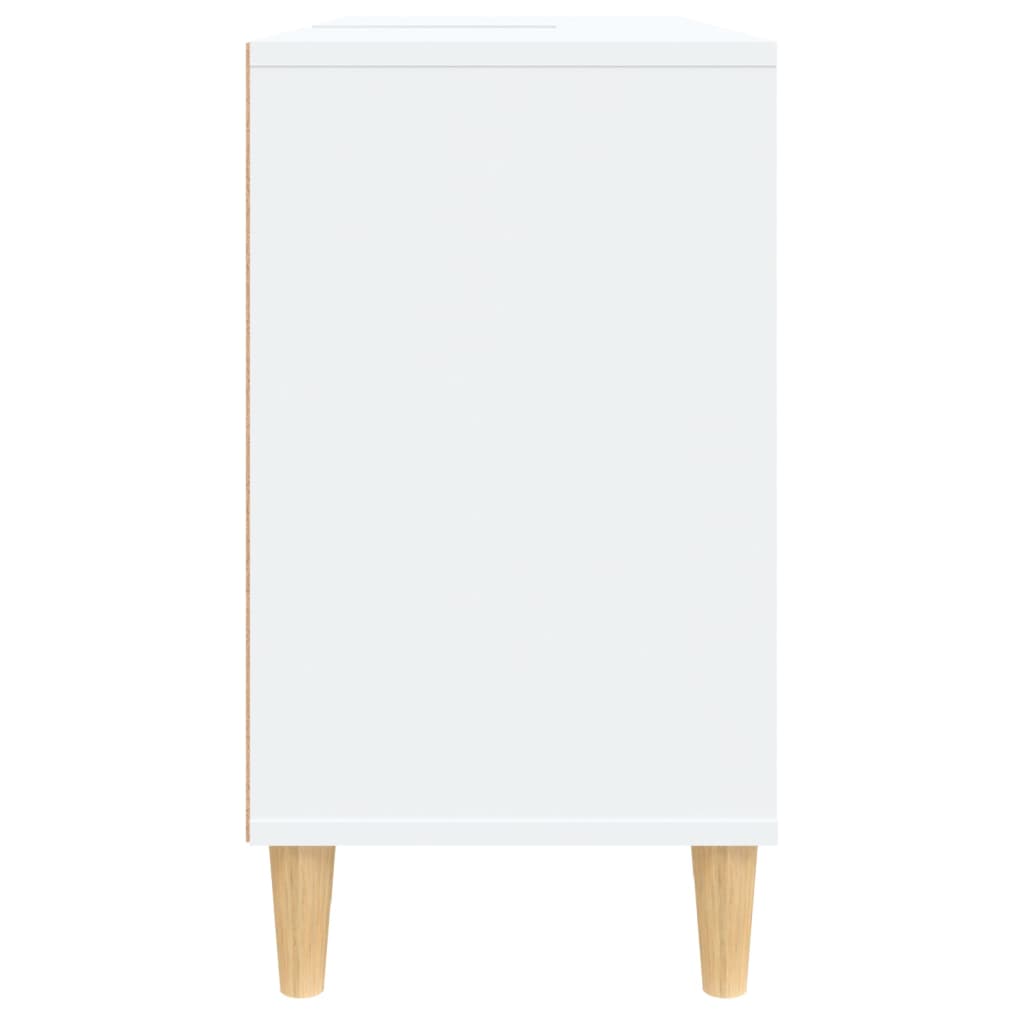 Mobile Lavabo Bianco 80x33x60 cm in Legno Multistrato - homemem39