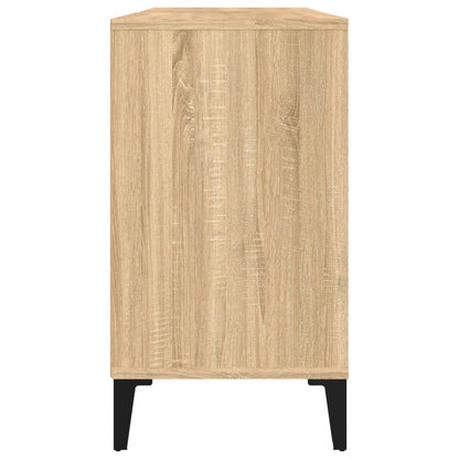 Mobile Lavabo Rovere Sonoma 80x33x60 cm in Legno Multistrato - homemem39