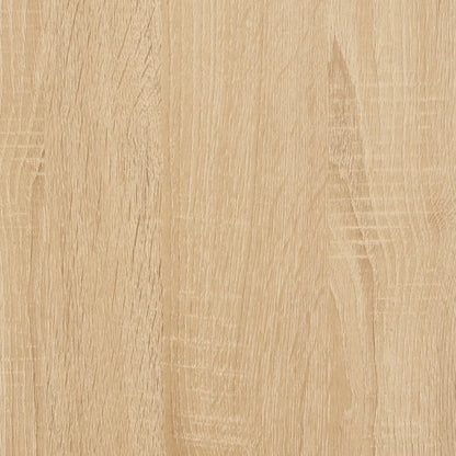 Scrivania Rovere Sonoma 80x50x90 cm Legno Multistrato e Ferro - homemem39