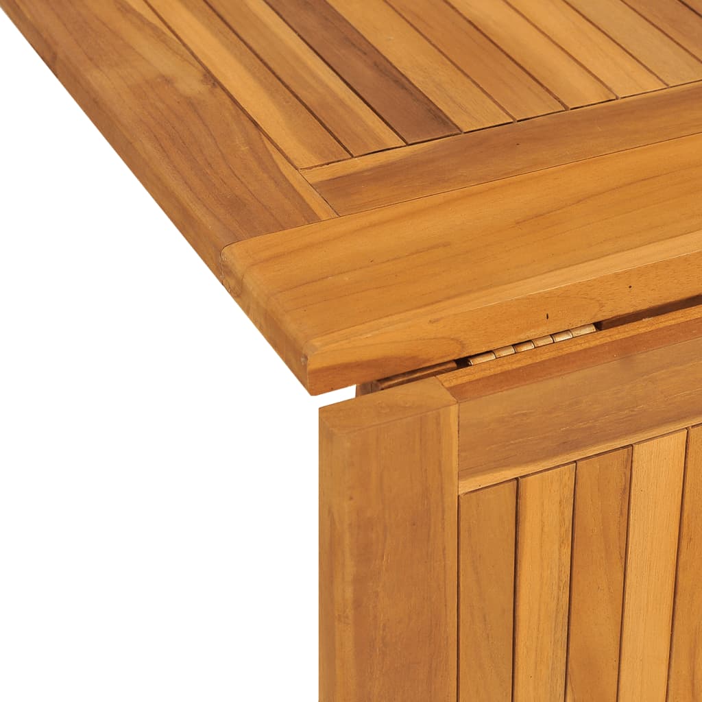 Tavolo Giardino Pieghevole a Farfalla 150x90x75cm Massello Teak - homemem39