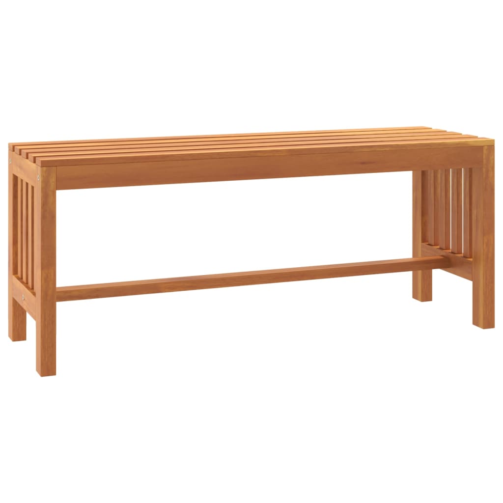 Panca da Giardino 110 cm Legno Massello di Eucalipto - homemem39