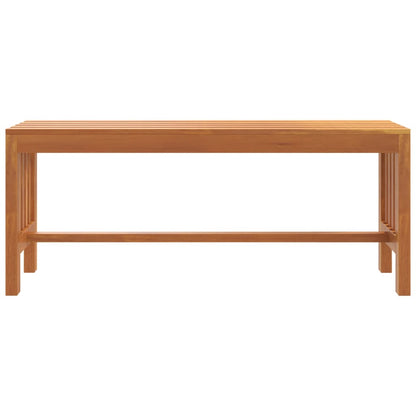 Panca da Giardino 110 cm Legno Massello di Eucalipto - homemem39